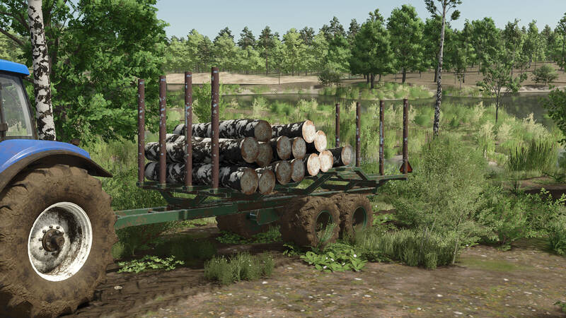 DIY Holzrückewagen - Thumbnail 1