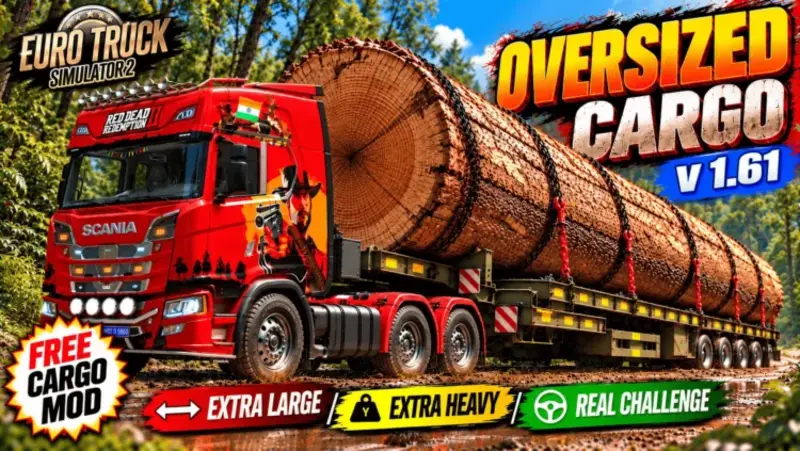 Oversized Cargo: 70-Tonne Baobab Tree Trunk - Thumbnail 1