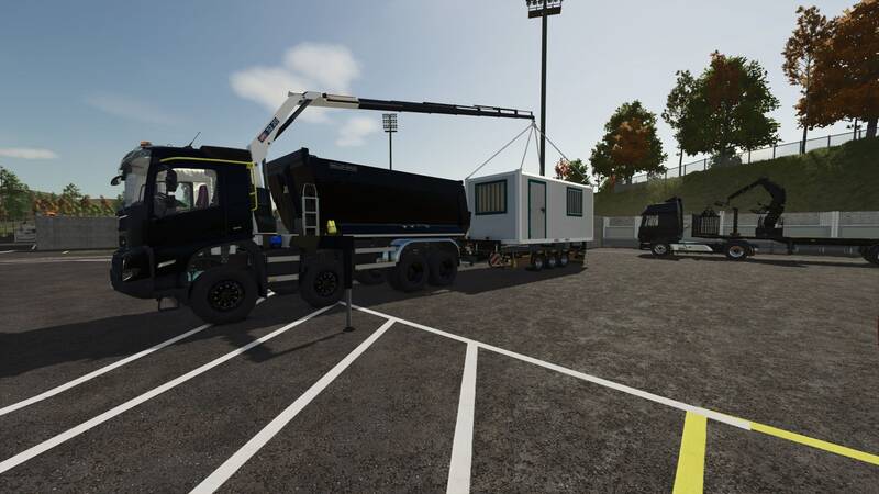 Volvo FMX Tipper with HMF 3220 Crane - Thumbnail 1
