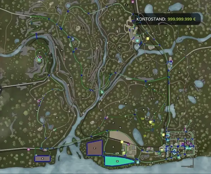 Courseplay Courses for Silverrun Forest - Thumbnail 1