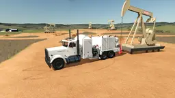 Hot Oiler Truck