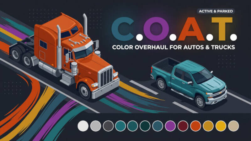 Color Overhaul for Autos and Trucks thumbnail 3
