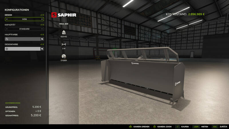 Saphir MGS 300 Leveler - Thumbnail 1