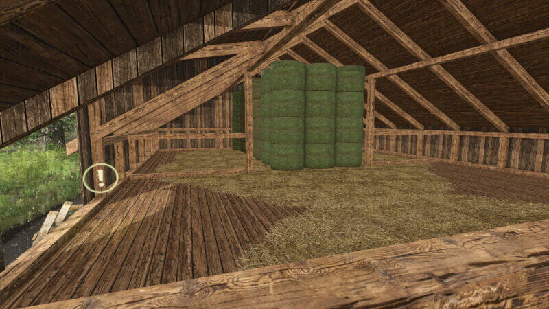 Sheep and Goat Barn with Bale Storage - Thumbnail 1