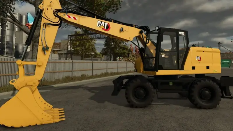 CAT M322 Mobilbagger - Thumbnail 1