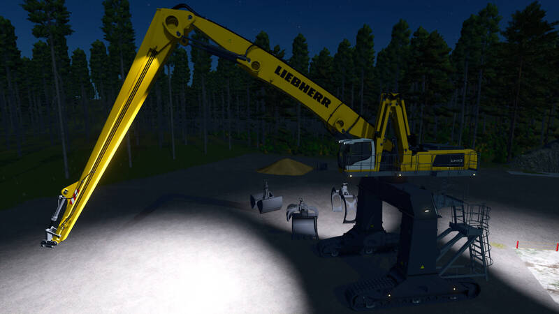 Liebherr LH110 C Gantry Excavator Pack - Thumbnail 1