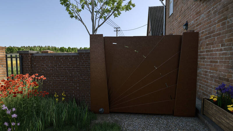 Folding Fan Gates - Thumbnail 1