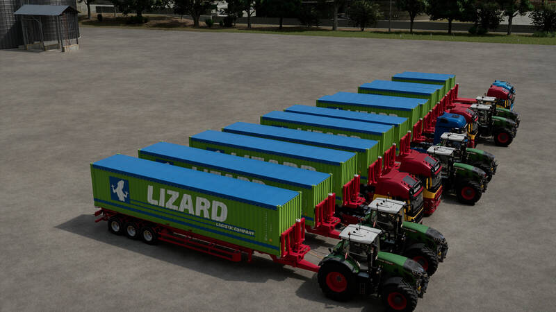 Fliegl Tipping Container Trailer - Thumbnail 1