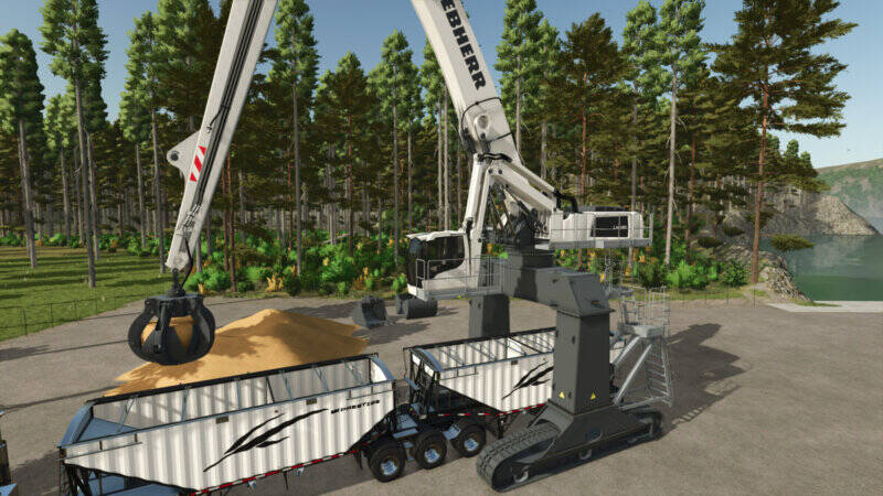 Liebherr LH110 C Gantry Excavator and Attachment Pack - Thumbnail 1