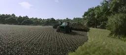 Unkraut nach dem Pflügen
