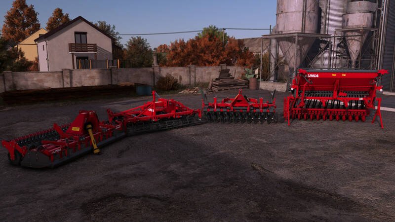 UNIA FM700/3D Mounted Seeder and Cultivation Tools - Thumbnail 1