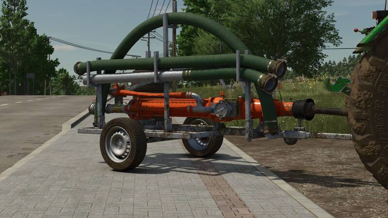 Perwolf TrailerLight – Slurry Hose Trailer - Thumbnail 1
