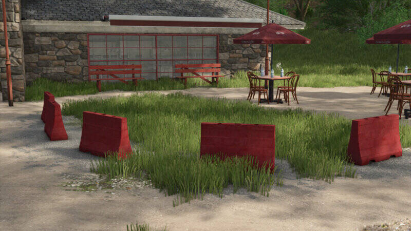Plastic Construction Barriers - Thumbnail 1