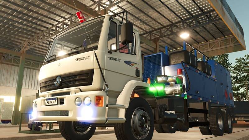 Mercedes-Benz 1720 K Service-Lkw mit Melosa-Aufbau