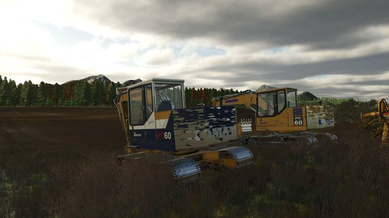 Komatsu PC60 Serie Bagger - Thumbnail 1