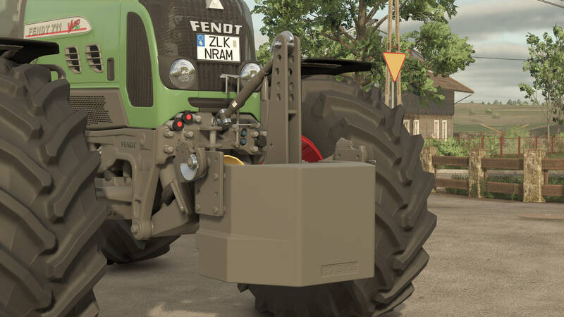 Fendt W 870 & W 1800 Gewichtspaket - Thumbnail 1