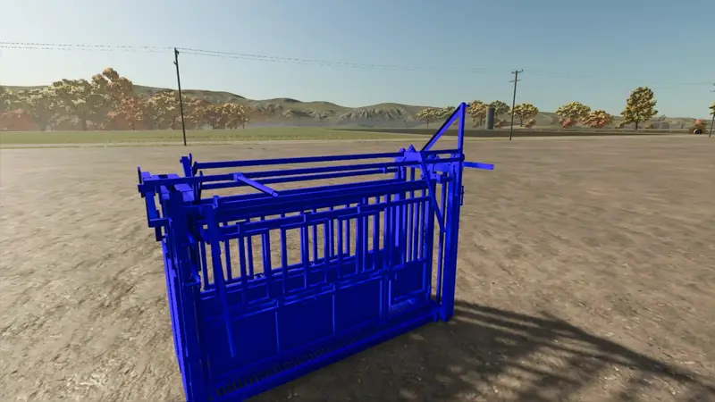 Decorative Cattle Chute - Thumbnail 1