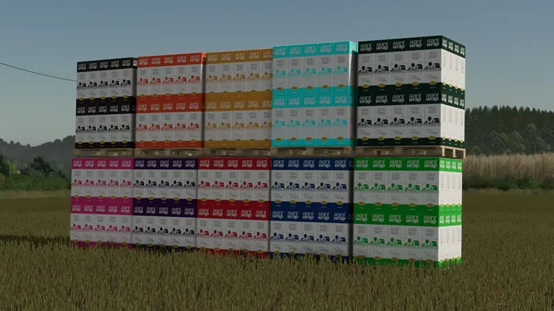 More Colors for Wrapping Film