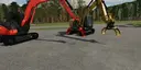 Cat- und Kubota-Baggergreifer