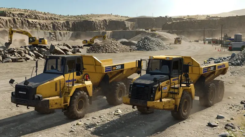 Komatsu HM300-2 & HM300-5 Safari-Edition - Thumbnail 1