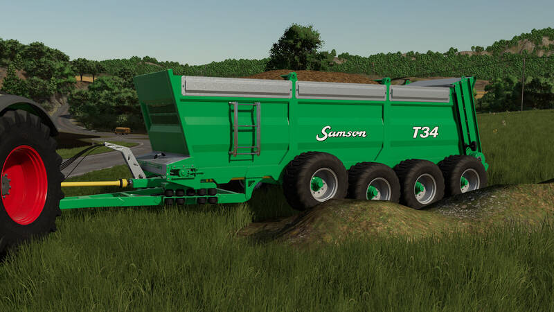 SamsonAgro T34 und T44 Miststreuer - Thumbnail 1