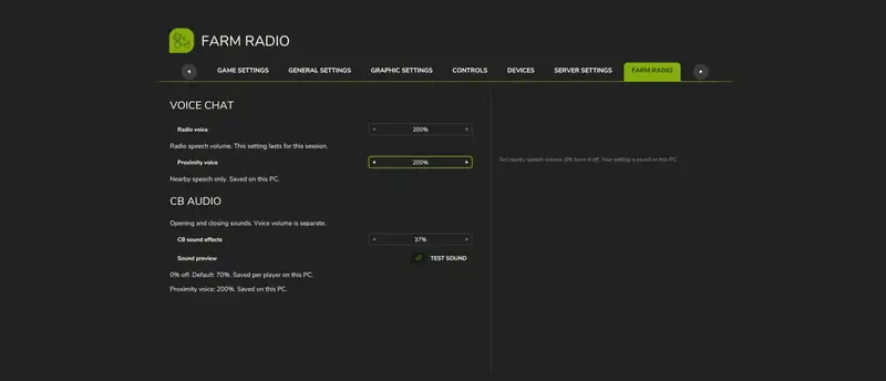 Farmradios & Nahfeld-Sprachchat - Thumbnail 1