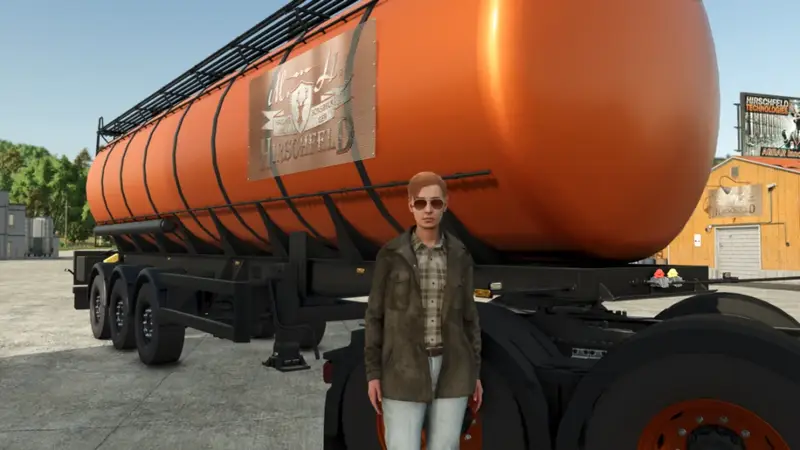 Hirschfeld MKS32 Tank Trailer - Thumbnail 1