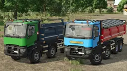 Renault K480 mit Meiller-Kipper – Performance-Upgrade
